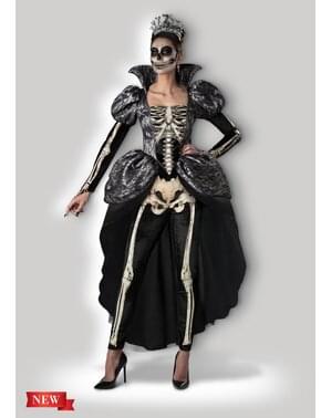 Disfraz de esqueleto princesa para mujer