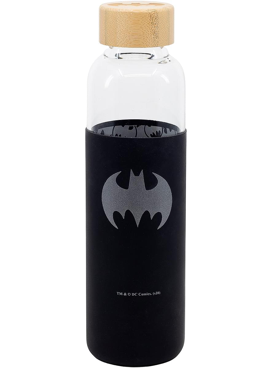 Batman Logo Flasche 585ml mit Hülle