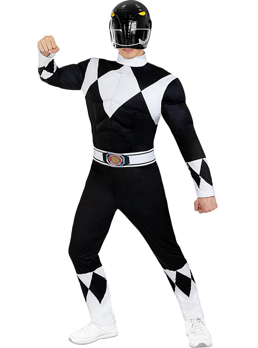 Črn Power Ranger kostum 