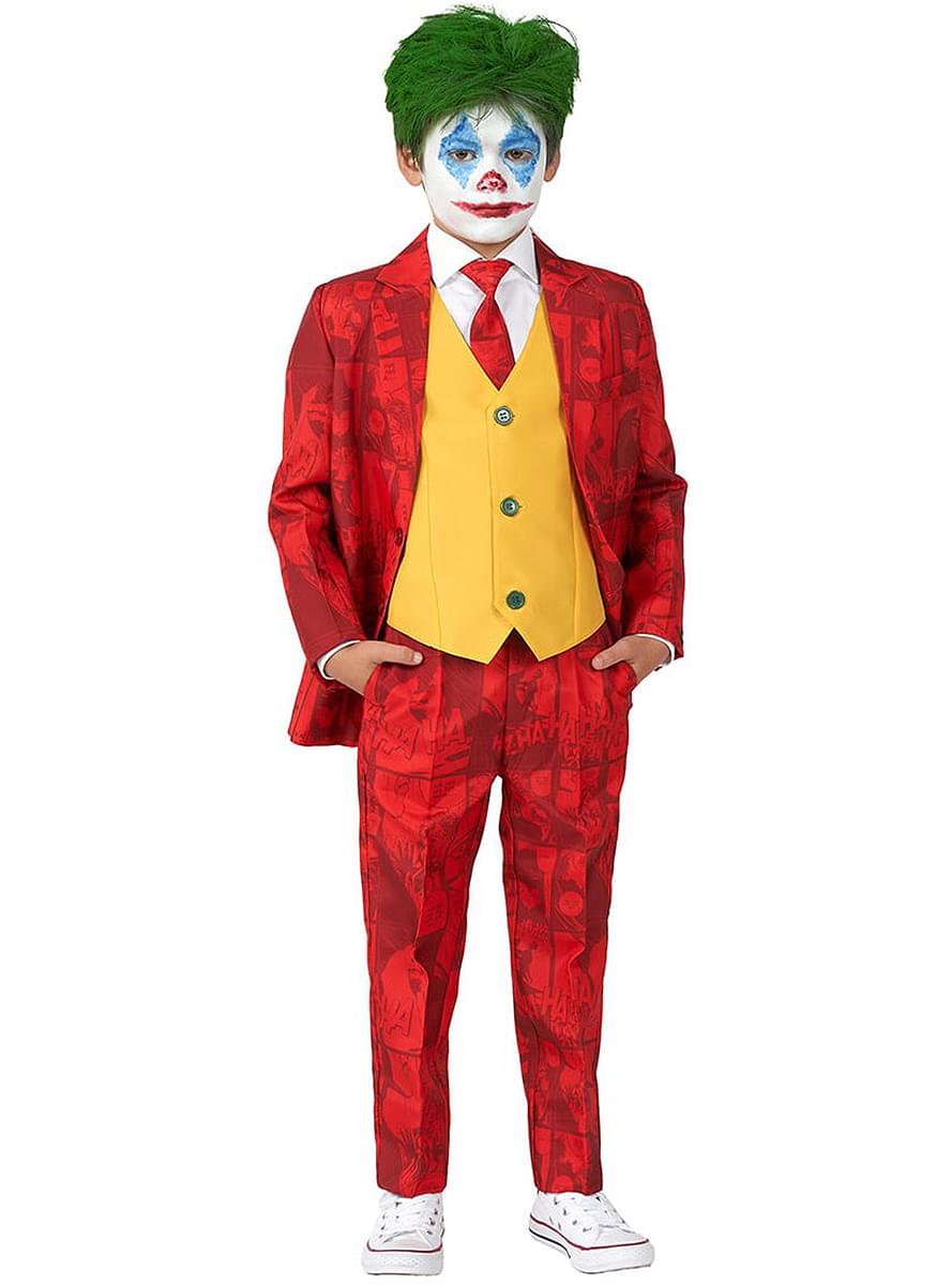 Joker drakt til barn - Suitmeister
