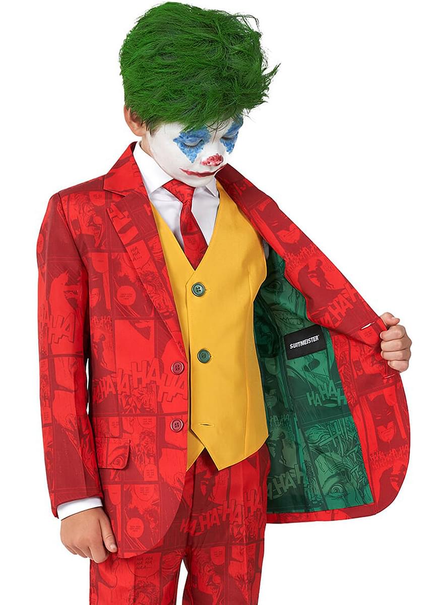 Joker drakt til barn - Suitmeister
