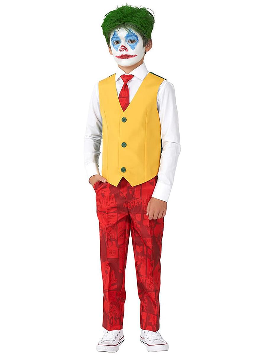 Joker drakt til barn - Suitmeister