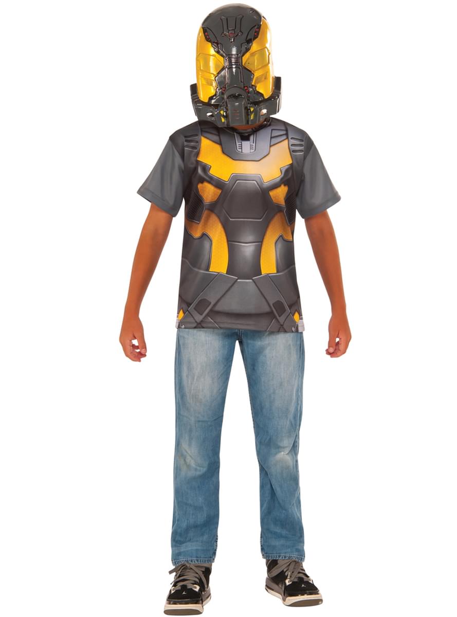 Boy's Yellow Jacket Ant Man Costume Kit