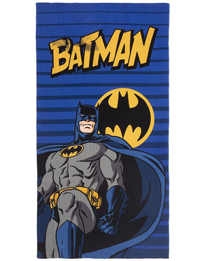Tegneserie Batman håndklæde med logo