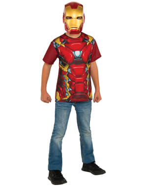 Captain America Civil War Iron Man kostume til drenge