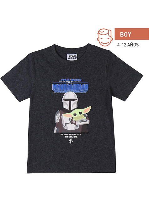 Camiseta Baby Yoda The Mandalorian para niño - Star Wars