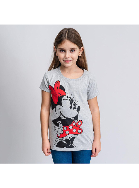 T-shirt Minnie Mouse para menina