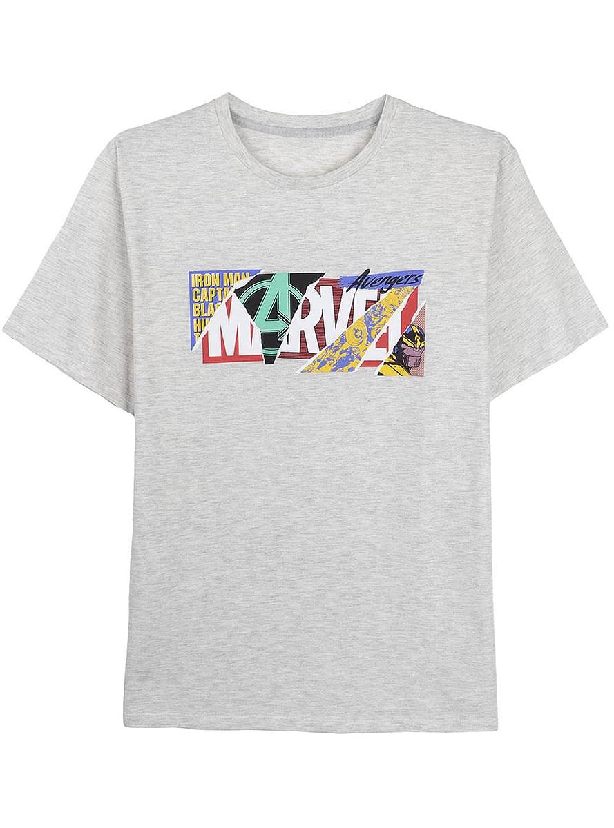 Мъжка Тениска с Лого на Marvel