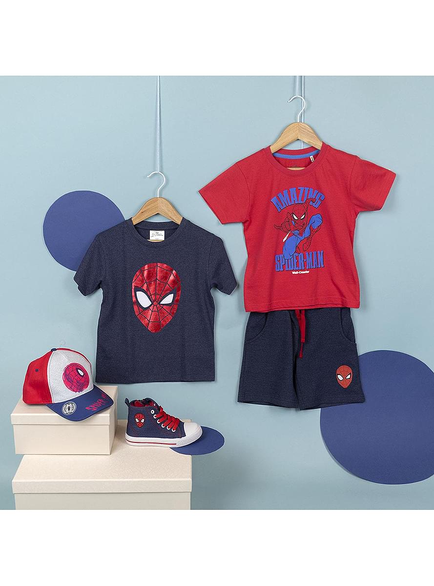 Tričko s tváří Spider-Man pro chlapce