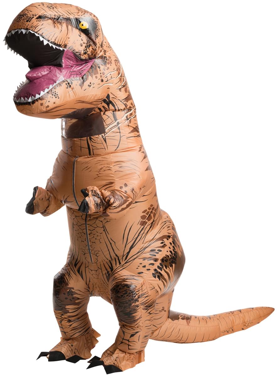 Costume Dinosauro Gonfiabile Per Adulti | T-Rex Inflatabile Per Halloween E Feste | Con Ventola Integrata