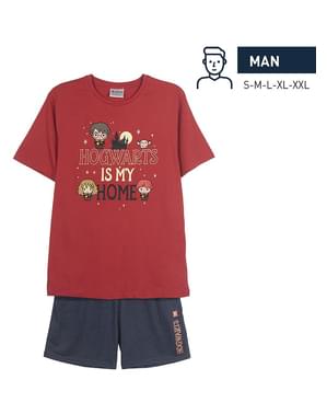 Zweinstein korte pyjama voor mannen - Harry Potter