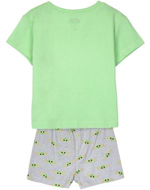 Mandalorian Baby Yoda Lyhyet Pyjamat tytöille - Star Wars