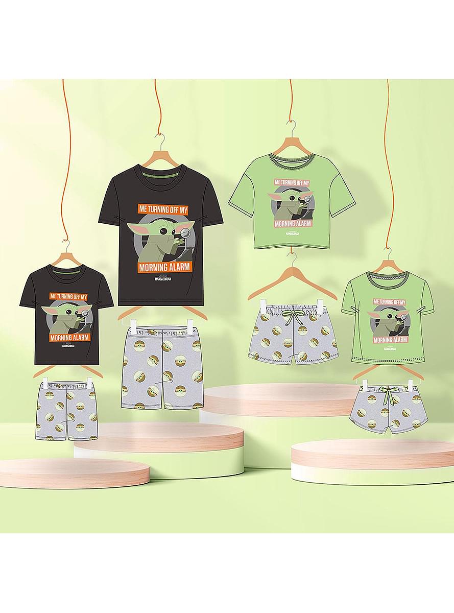 Krátké pyžamo The Mandalorian Baby Yoda pro dívky - Star Wars