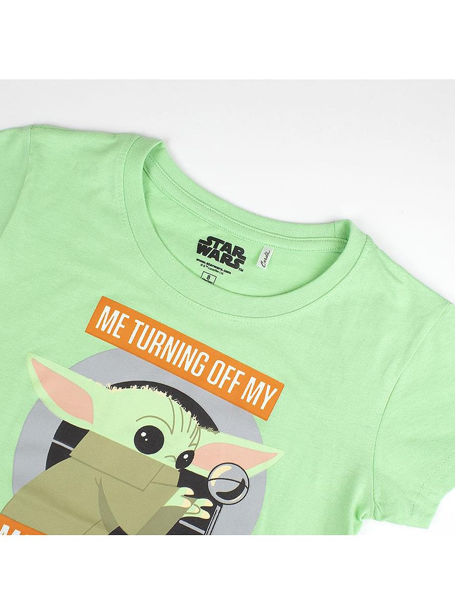 Pyjama Baby Yoda The Mandalorian court fille - Star Wars