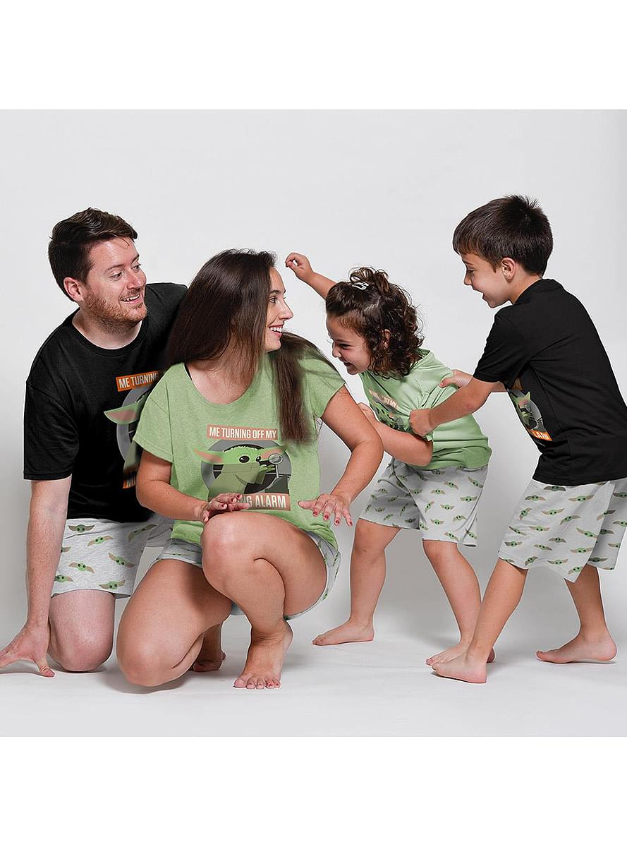 Pijama Baby Yoda The Mandalorian corto para niña - Star Wars