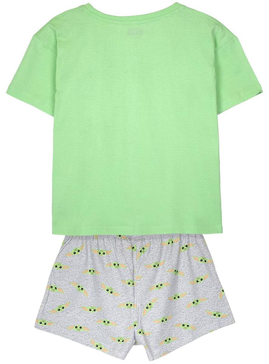 Pigiama corto Baby Yoda The Mandalorian da donna - Star Wars 