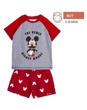 Pijama Mickey Mouse curto para menino