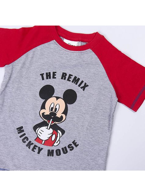 Pijama Mickey Mouse curto para menino