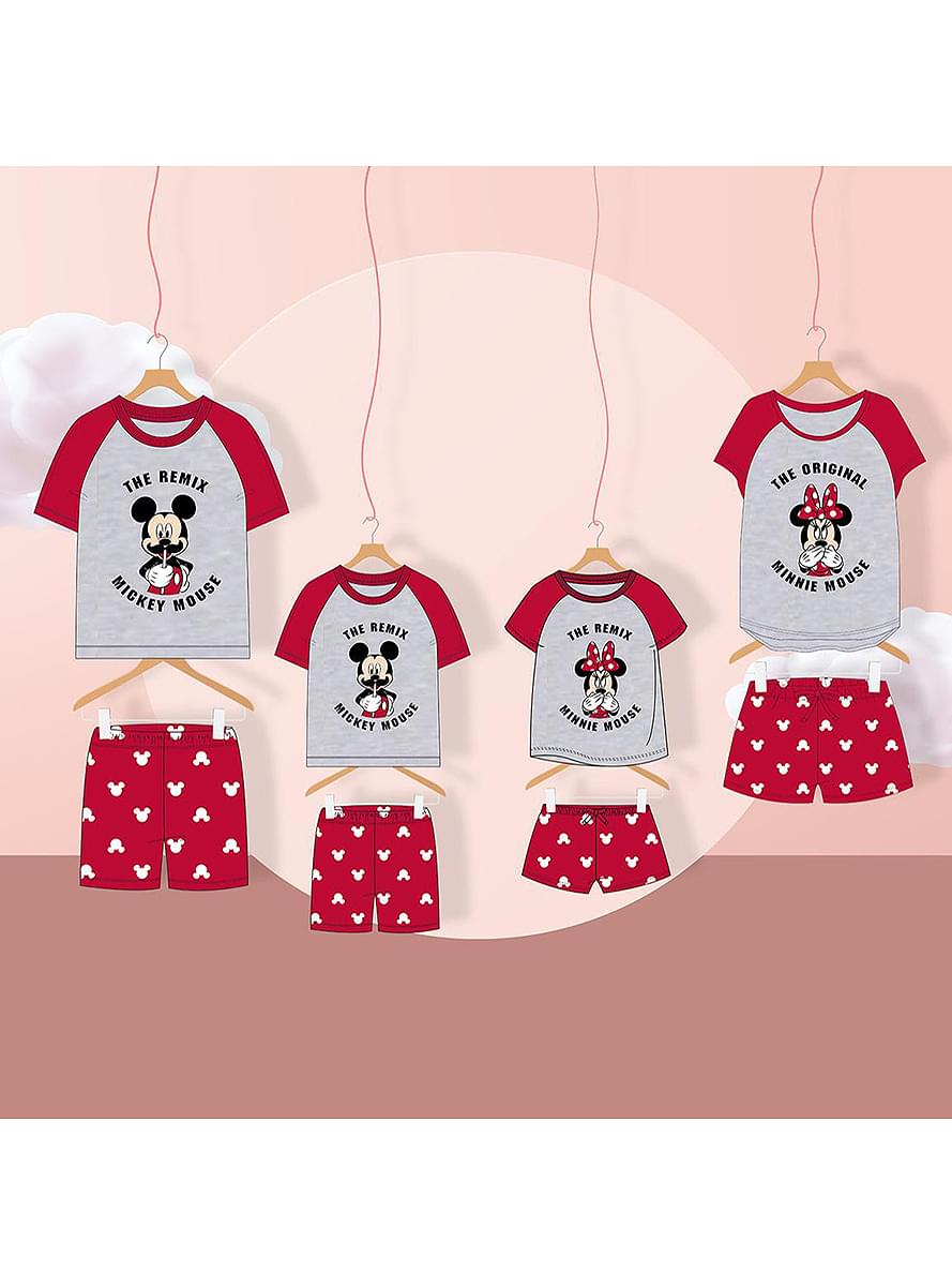 Kort Mickey Mouse pysjamas for menn