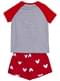 Micky Maus Pyjama kurz für Mädchen