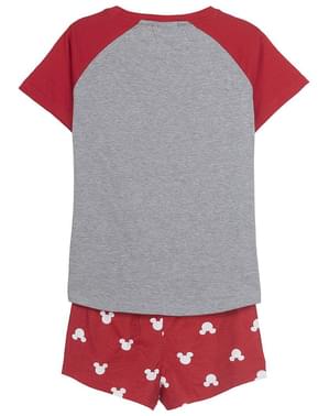 Pijama Minnie Mouse corto para mujer