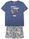 Marvel Superhelden Pyjama kurz für Herren