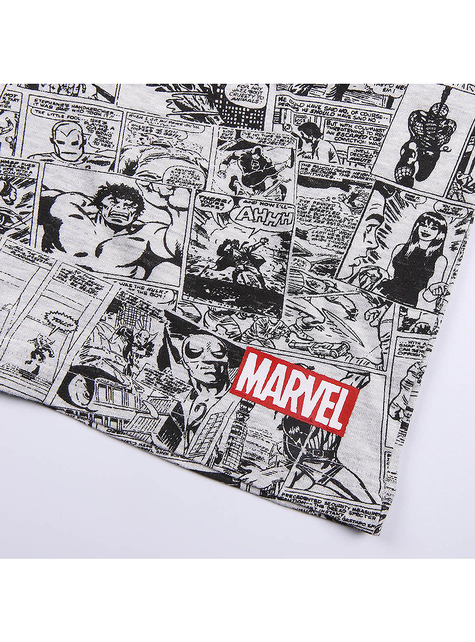 Marvel Superhelden Pyjama kurz für Jungen