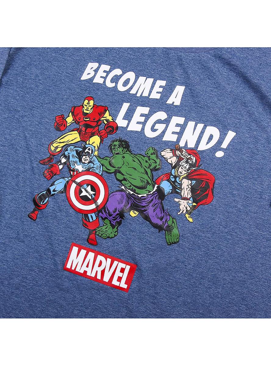 Marvel Superheroes -lyhyet pyjamat miehille