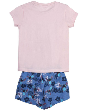 Stitch kort pyjamas for jenter - Lilo & Stitch