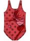 Costum de baie cu figurina Ladybug pentru fete