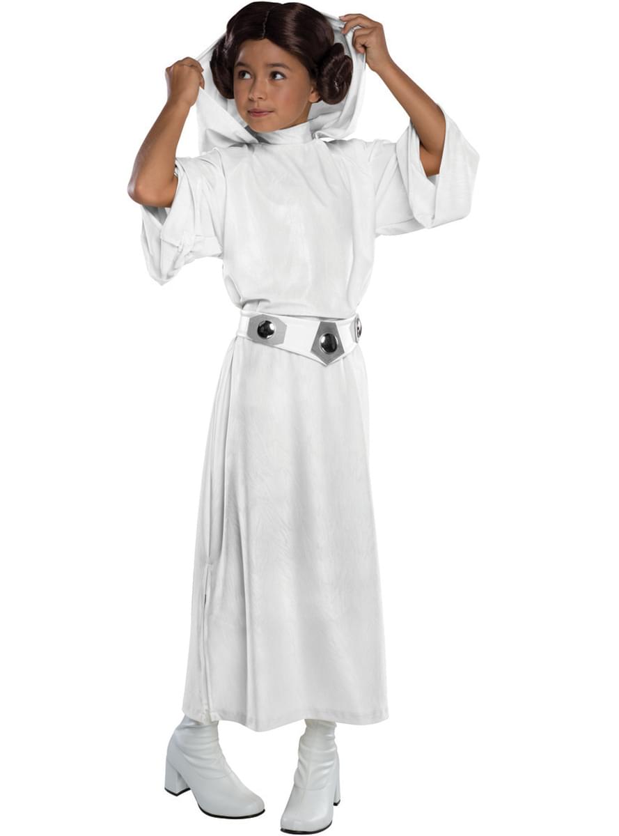Girl's Deluxe Princess Leia Costume