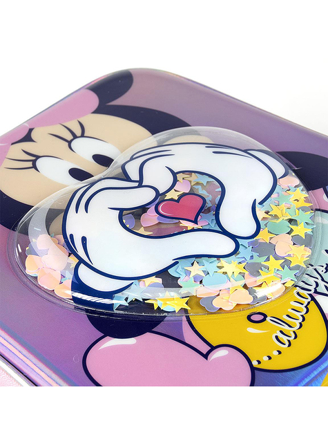 Portamerienda Térmico Minnie Mouse confeti