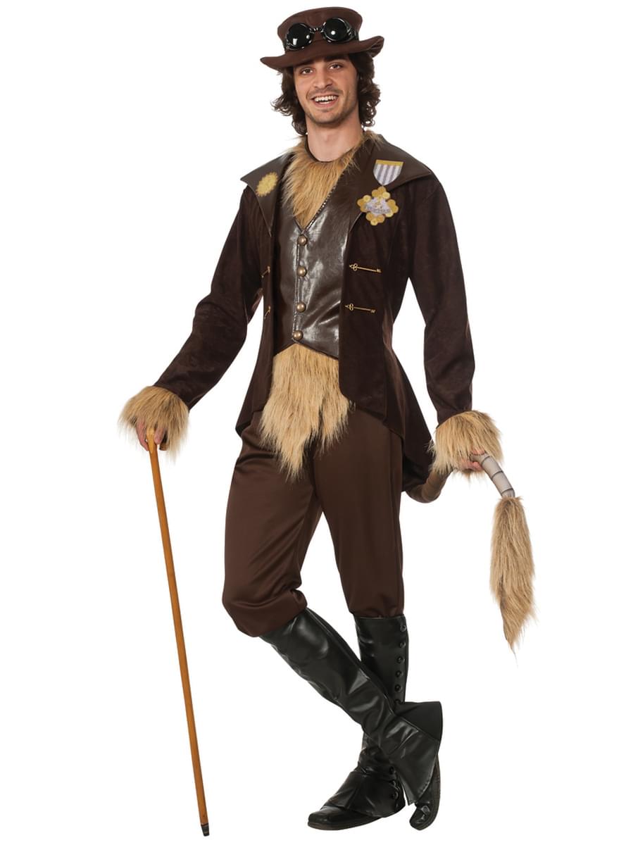 Codardo Mago da per Consegna Leone di uomo Oz Costume steampunk qwtE1gxw
