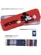 Conjunto de papelaria Mickey Mouse vermelho