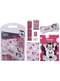 Set de papeterie Minnie Mouse rose
