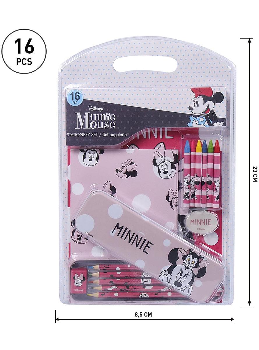 Ružová súprava písacích potrieb Minnie Mouse