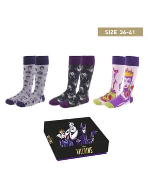 Комплект от 3 чифта чорапи Villain - Disney