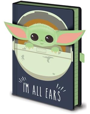 The Mandalorian Baby Yoda notesbog - Star Wars
