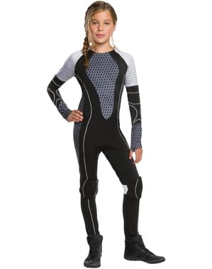 Costume da Katniss Everdeen Hunger Games La ragazza di fuoco per bambina