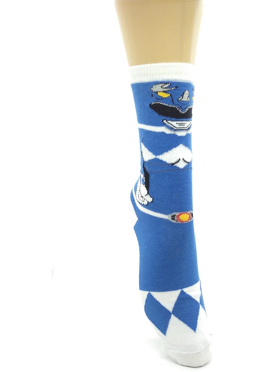 Power Ranger Socken blau für Erwachsene