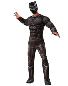 Men's Deluxe Black Panther Captain America Civil War Costume