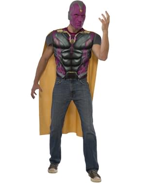 Kit Penglihatan Pria Muscular Vision Captain America Costume Kit