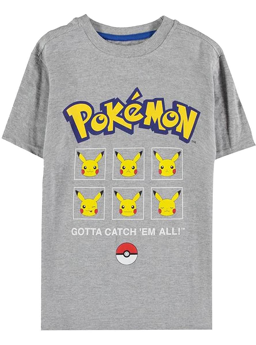 Maglietta Pikachu e Pokeball per bambini - Pokémon