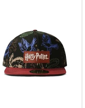 Kšiltovka Harry Potter s odznaky kolejí