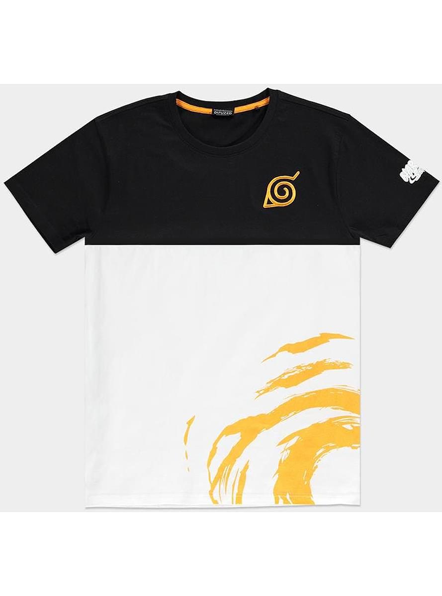Naruto Shippuden Logo majica za moške