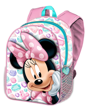 Ryggsäck för barn Minnie Mouse med diamanter - Disney