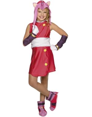 Kostum Amy Sonic Gadis