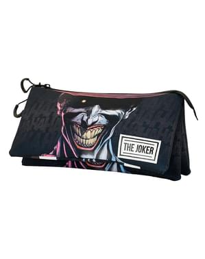 Astuccio a tre scomparti Joker personaggio