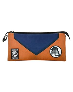 Trousse trois compartiments Son Goku Logo - Dragon Ball