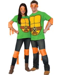 Miesten Teini-ikäiset Mutanttininjakilpikonnat Michelangelo -asun täydennyssetti